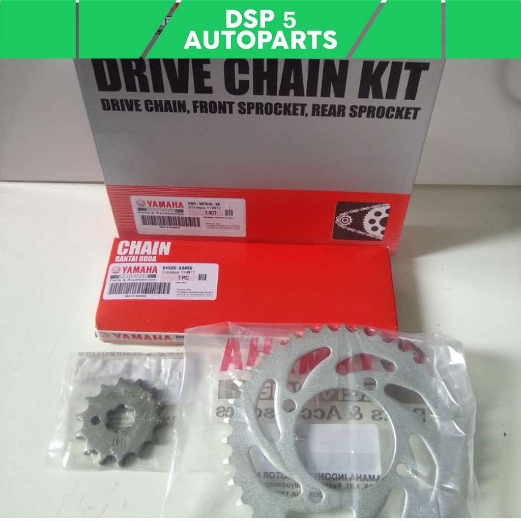 GEAR SET YAMAHA VEGA ZR ORI YGP