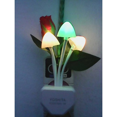 DapurCantik Lampu Tidur Sensor Cahaya Avatar Lampu Jamur Led Lamp Elektronik Rooms - LJM-6