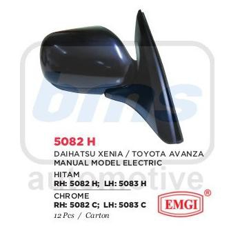 Spion Emgi Xenia Avanza  2004 2012 Hitam  Manual Model 