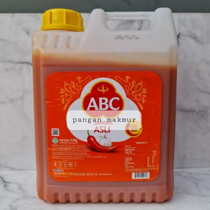 

Promo Terbatas - Saus Sambal Abc 6Kg