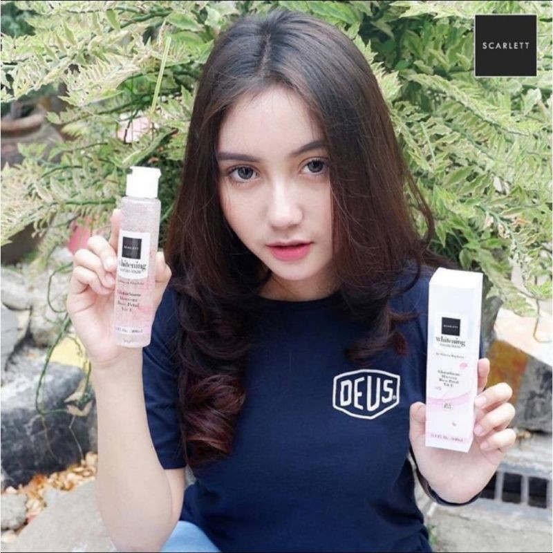 SCARLETT SCARLET WHITENING FACIAL WASH ORIGINAL SABUN WAJAH UNTUK SEMUA JENIS KULIT