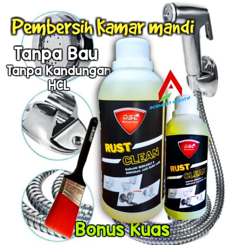 Pembersih kran stainless chrome besi kran kamar mandi kerak keramik