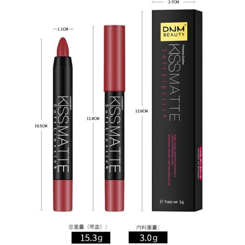 Medan Termurah Waterproof &amp; Long lasting Soft lipstick DNM