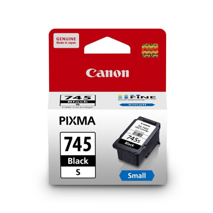 CARTRIDGE CANON PG 745 SMALL BLACK / CATRIDGE CANON PG745S SMALL HITAM GARANSI RESMI