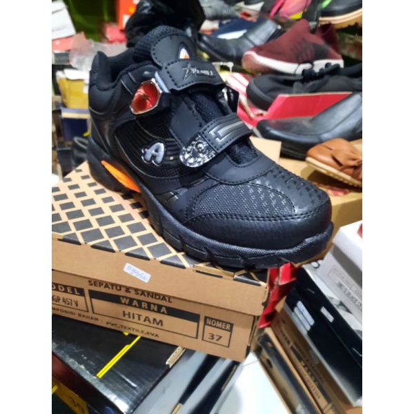 sepatu anak sekolah pro att magnet