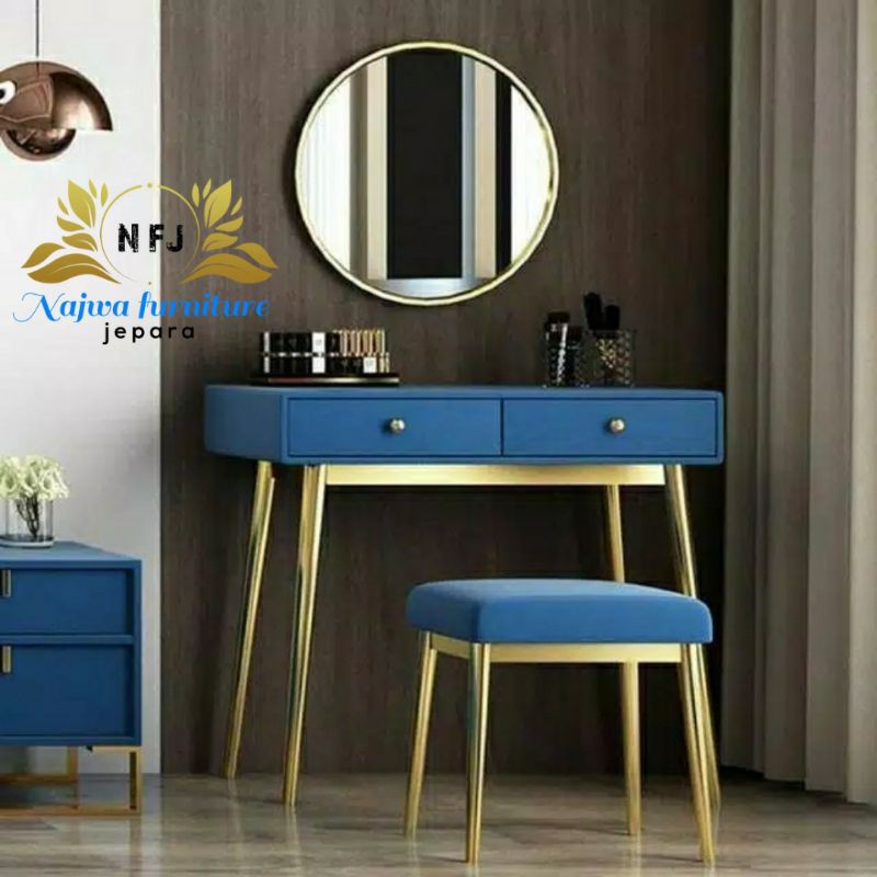 MEJA RIAS RETRO MEWAH DRESSING MODERN