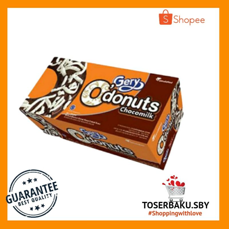 

Gery O Donuts 8g × 24 pcs / Snack Murah Surabaya / Camilan / Agen Toserbaku Trusted / Snack coklat