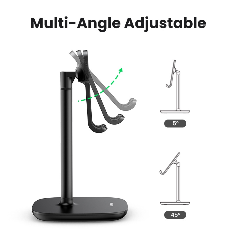 【Stok Produk di Indonesia】Ugreen Stand Holder Handphone Tinggi Adjustable Untuk iPhone 13 / 12pro / 11 SE / XS / XR / 8plus / 6 / 7 / Samsung Galaxy Note20 / S10 / S9 / S8 / Note 10 / 9 / 8 / S7 / S6