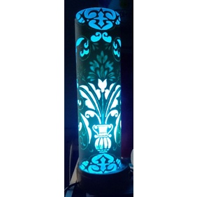 Lampu hias ukir paralon pvc
