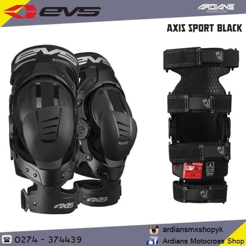 Pelindung lutut,knee,trail,cross,adventure,trabas,AXIS SPORT,EVS