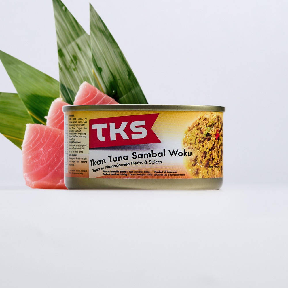

TKS Ikan Tuna Sambal Woku (Ikan Tuna Kaleng)