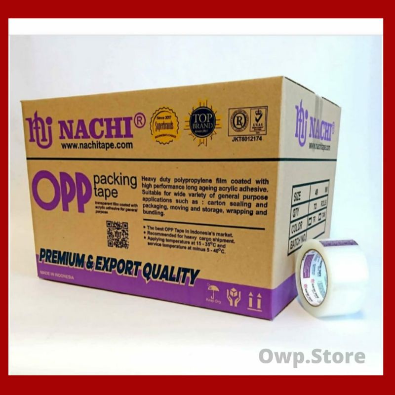 

Lakban Nachi 48mm 1 Karton