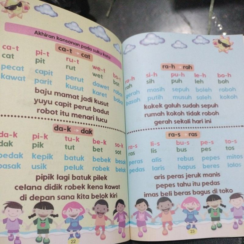 buku cepat pintar belajar membaca 32 halaman (15x24cm)