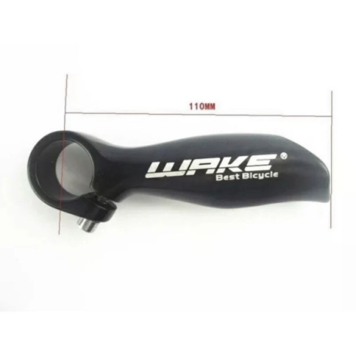 Tanduk Stang Sepeda WAKE Bar end Wake dudukan pegangan handlebar