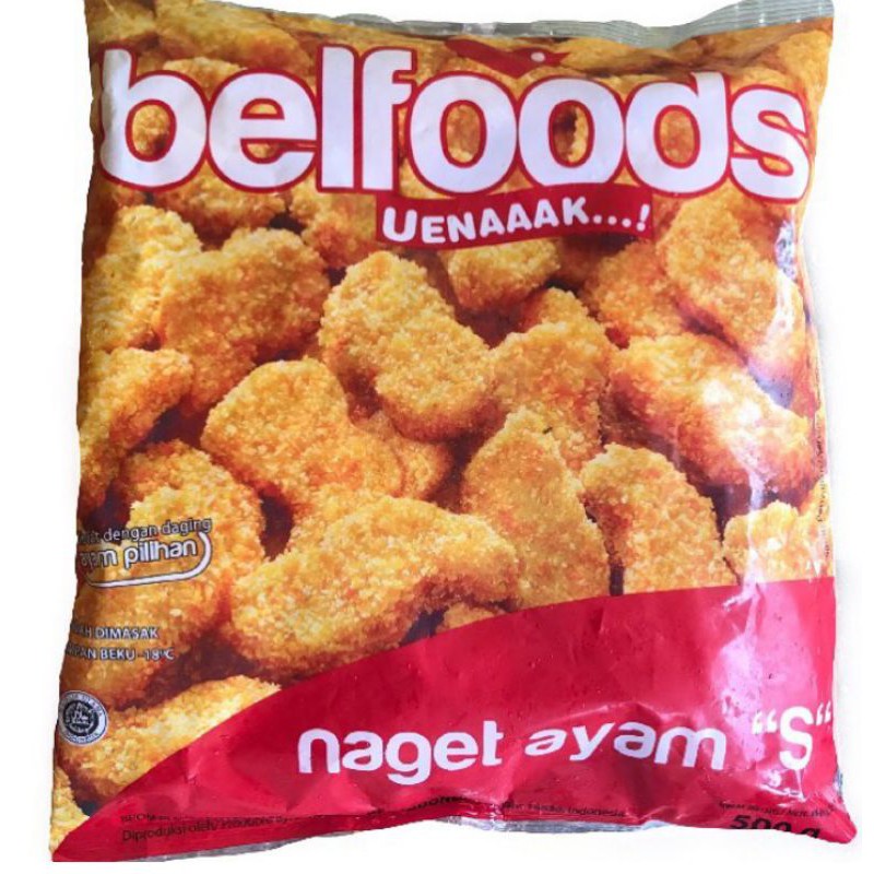

belfoods nuget ayam "S" 500 gr