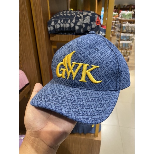 Topi GWK Bali logo gold