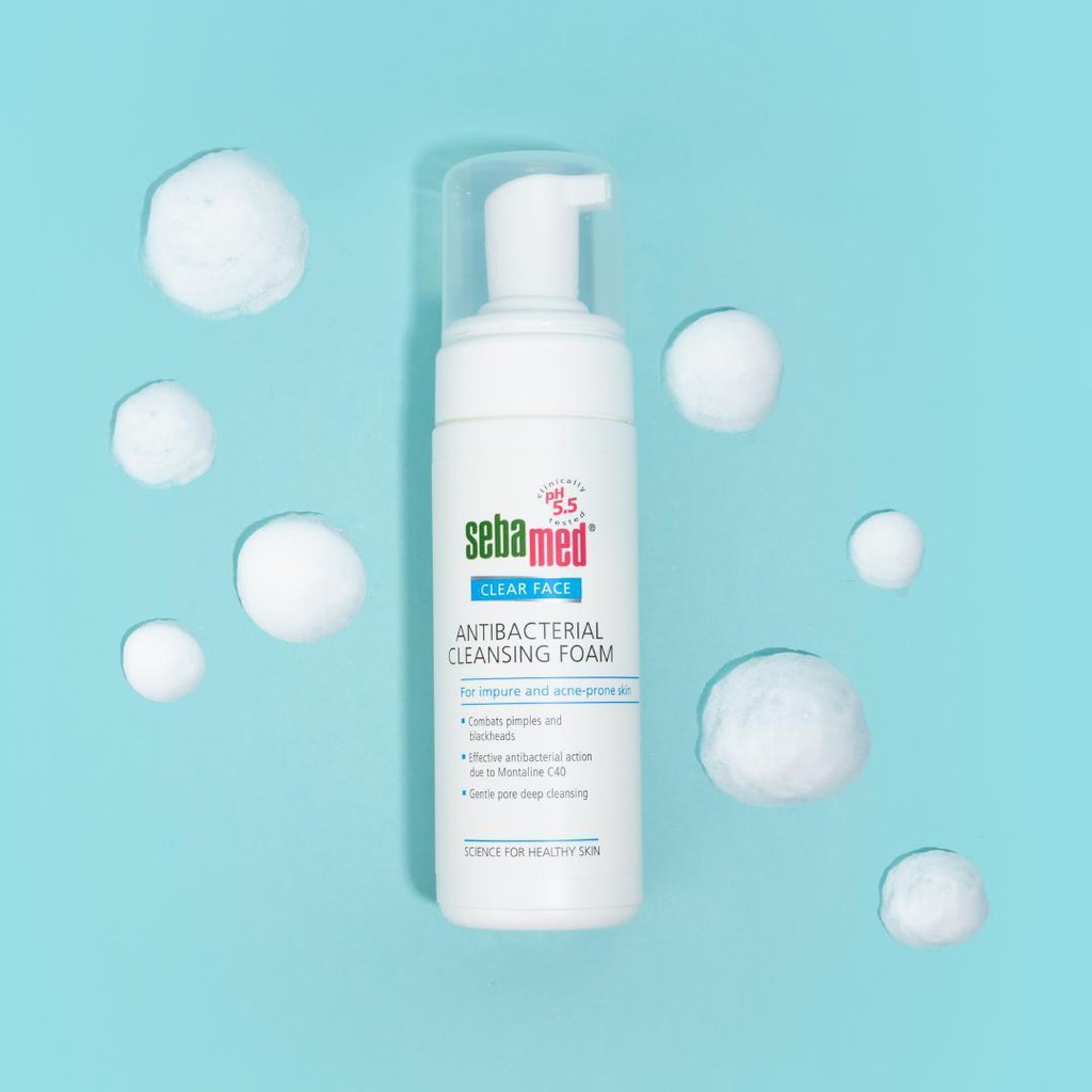 Sebamed Clear Face Antibacterial Cleansing Foam 150ml