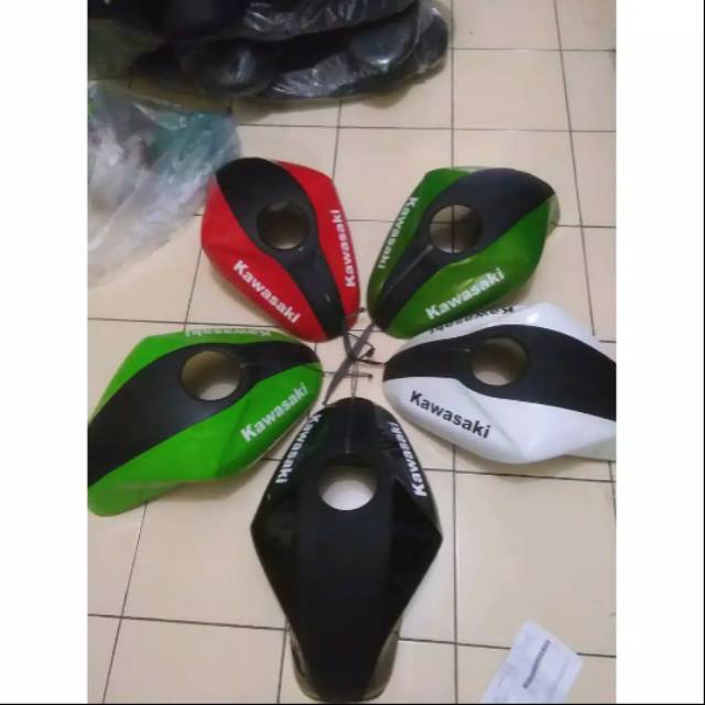 KONDOM TANGKI NINJA RR MONO COVER TANGKI KAWASAKI NINJA RR 250 CC]