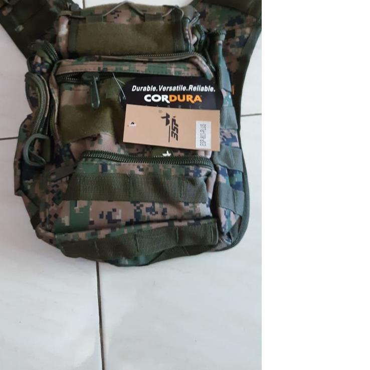 ✹ Tas Selempang 803 import model BARU ada kantong samping Pria/ Wanita branded army original tactica