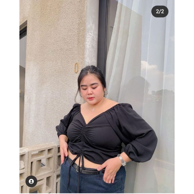 Nanda Blouse /Blouse Korea jumbo/BodyCon/StyleParty