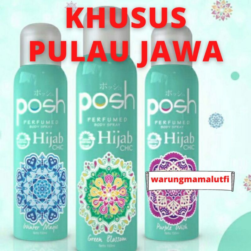 POSH Hijab Body Spray 150ml