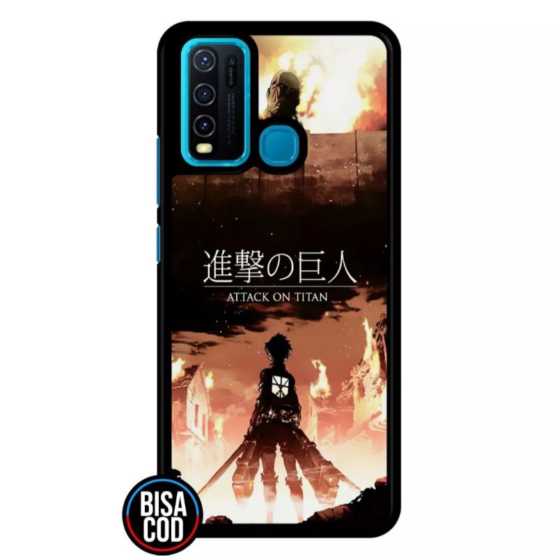 SHOWCASE CASE VIVO Y30/Y30i/Y50 DESIGN AESTHETIC ANIME AOT SERIES