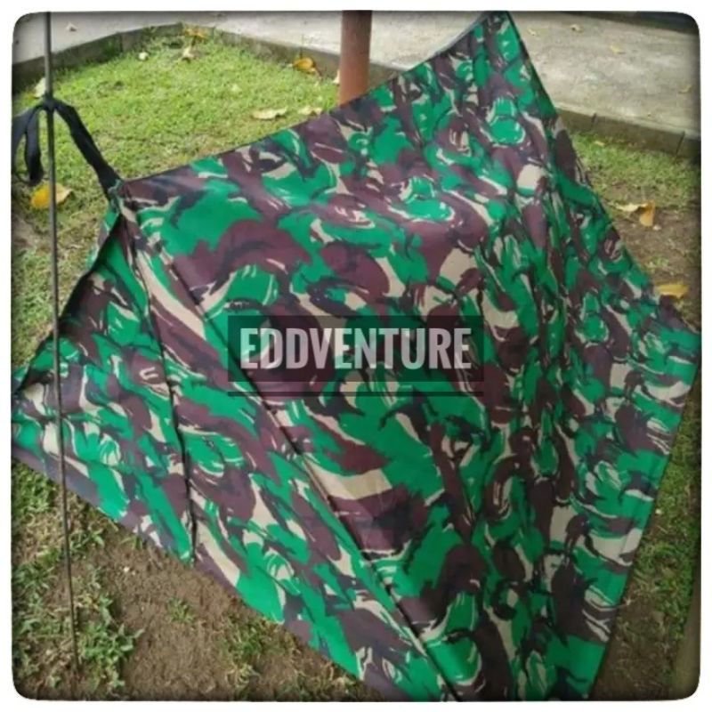 TENDA PERORANGAN TNI / TENDA WATERPROOF TNI / TENDA LORENG TNI / TENDA CAMPING LORENG / TENDA CAMPING TNI / TENDA LORENG TNI / TENDA TNI AD / TENDA PERORANGAN TNI AD / TENDA CAMPING OUTDOOR / TENDA TNI AD PERORANGAN