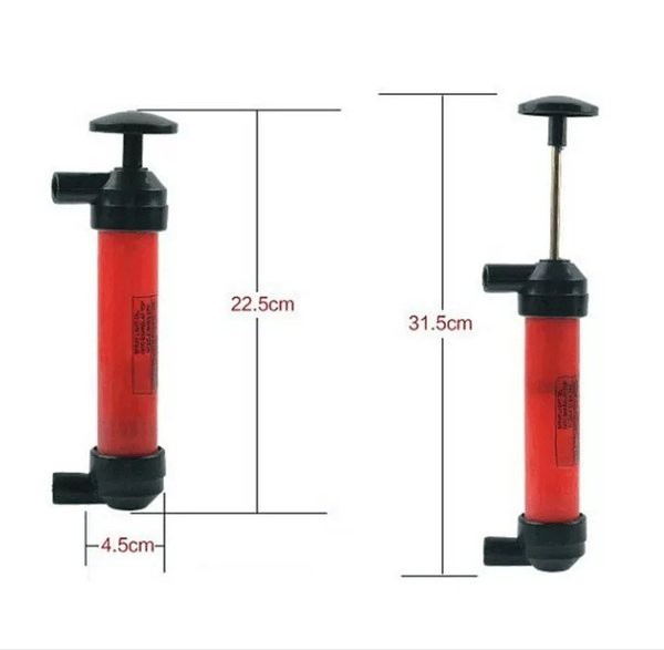 Pompa Portable Transfer Oli Bensin Car Oil Extractor Sucker Pump