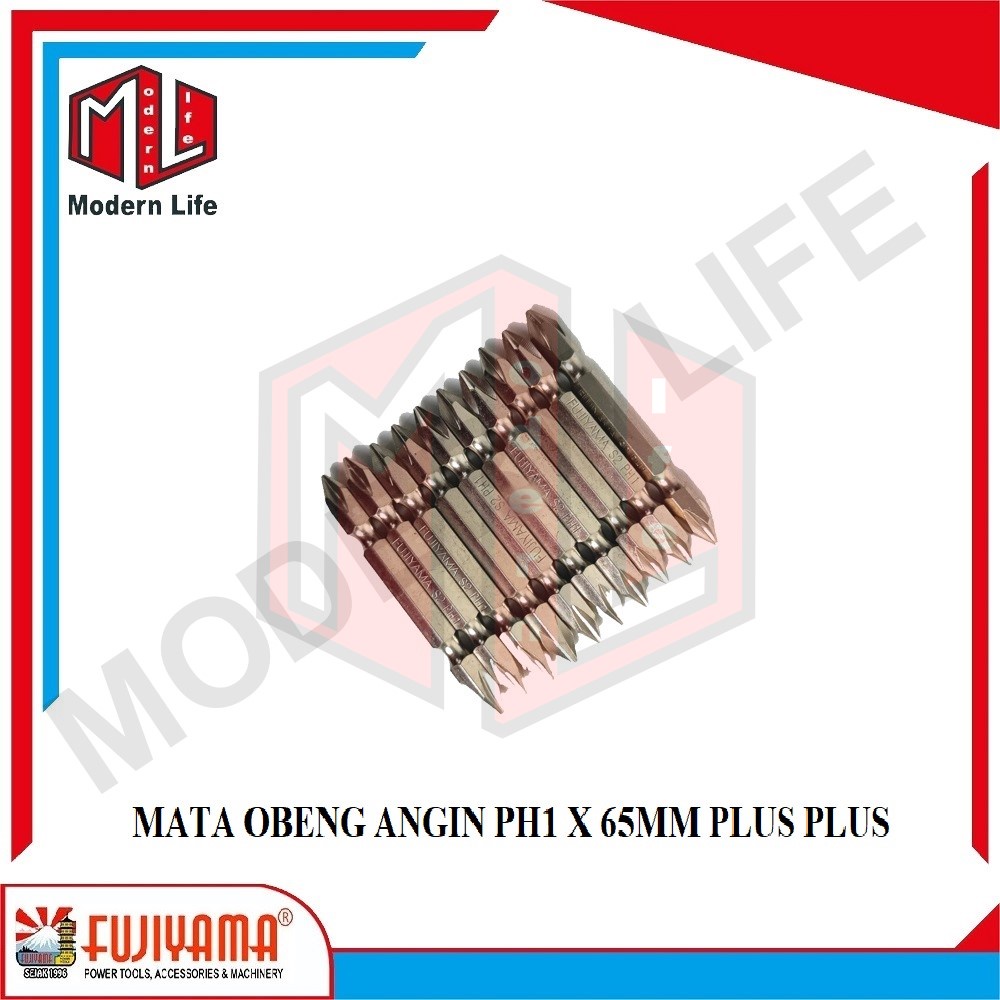 MATA OBENG ANGIN PH1 X 65 (+)(+) SCREWDRIVER BITS ( PLUS ) ( PLUS )