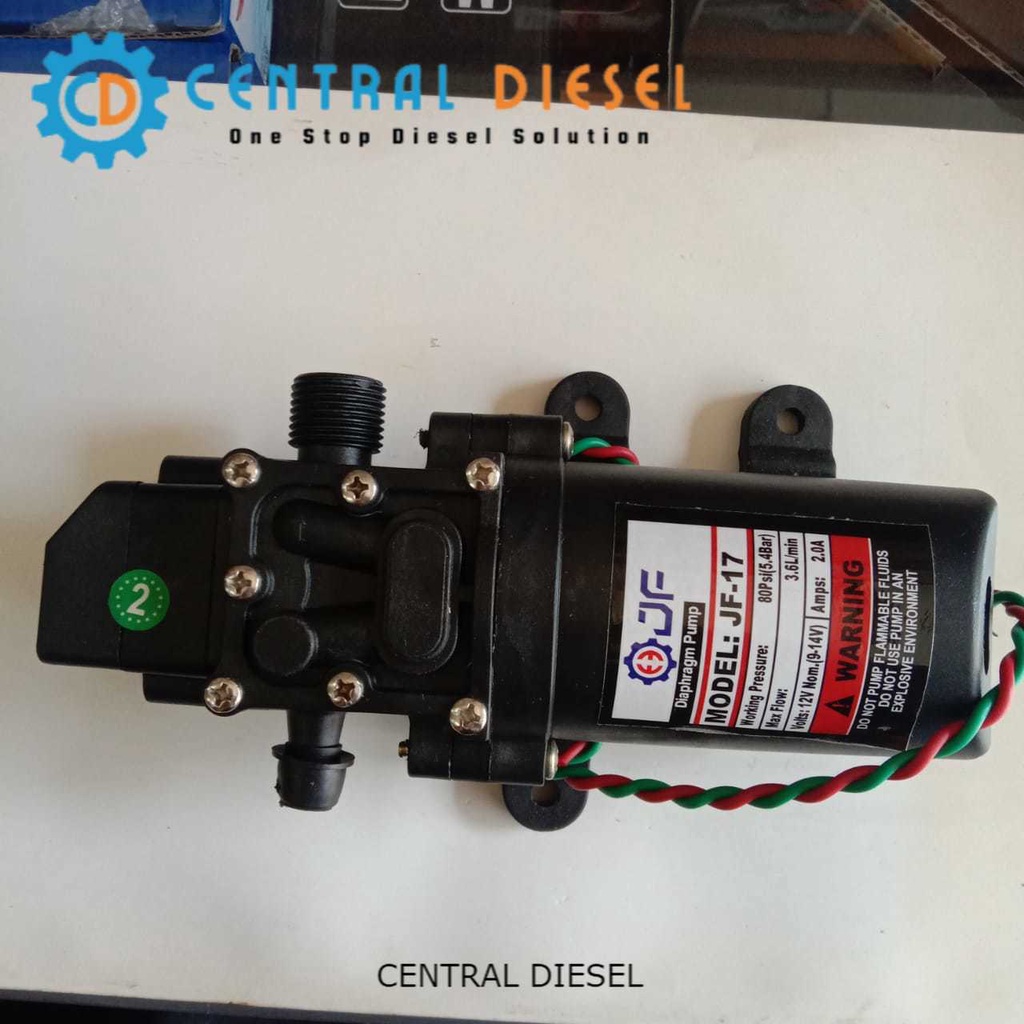 Dinamo sprayer Elektrik JF pompa gendong/ semprot hama (selang drat)