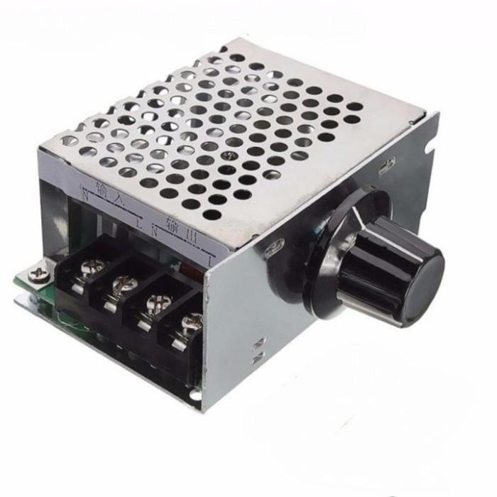 Ready Stock Best Seller Speed | Dimmer Motor Speed Controller Lampu Led Dimmer 220 V 4000 Watt Scr