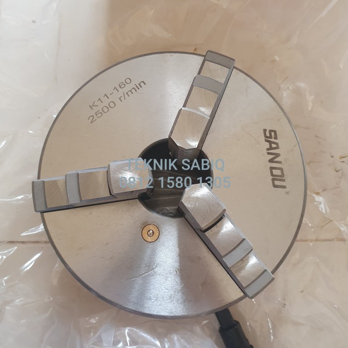 Chuck Bubut 6" 3 Jaw | Claw Bubut 6in 3 Jaw | Catok Bubut 6 Inch