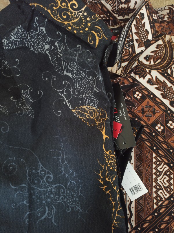 Kemeja Batik Pria Slim Fit Colindion Batik Solo Cbs725