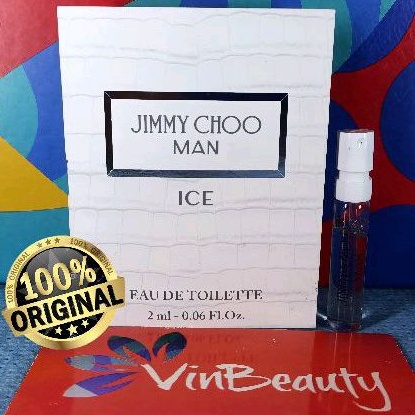Vial Parfum OriginaL Jim my Choo Man Ice EDT 2 ml For Men Murah
