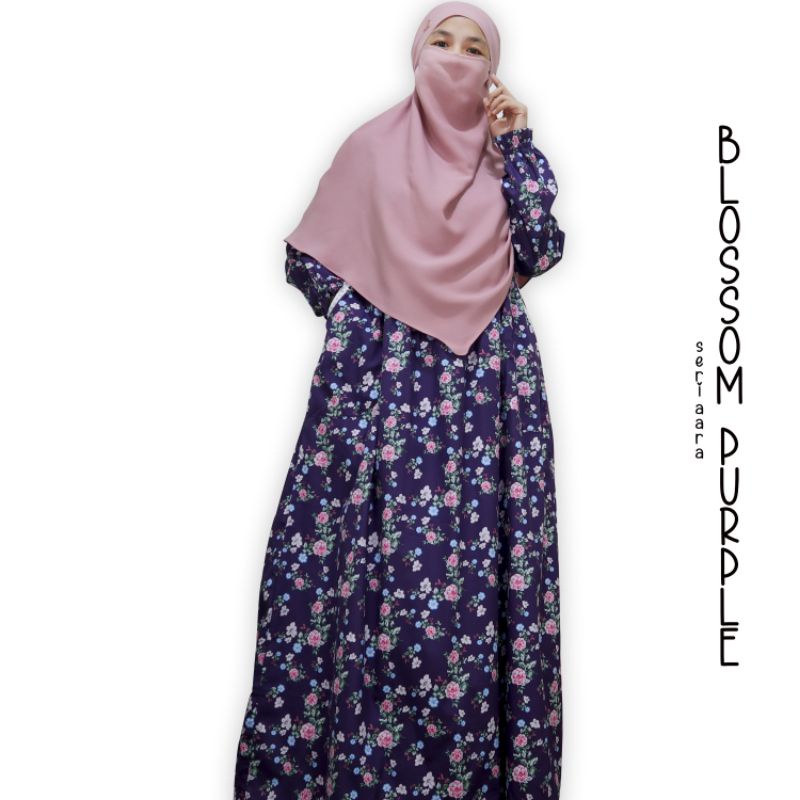 HOMEDRESS GAMIS DASTER BAJU MUSLIM DEWASA MILARY KATUN JEPANG COKLAT UNGU HITAM PEACH ABU NAVY PINK 