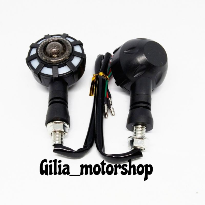 Lampu Sen Led Bulat Scoopy Cb Sen Led Bulat Projie Lampu Sen Led 2in1 Sen Plus Senja Honda Scoopy