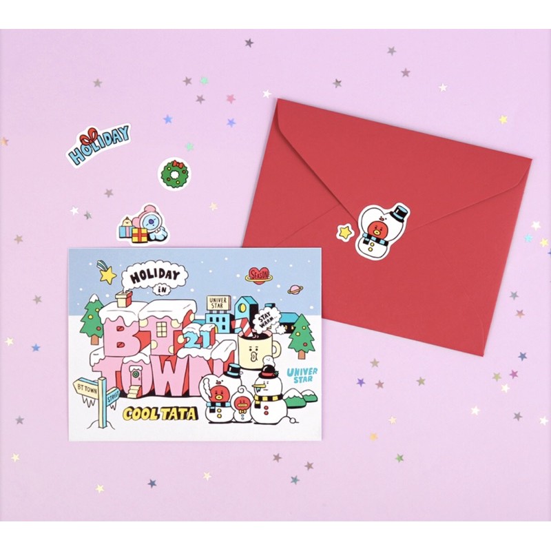 

PO OFFICIAL BT21 Postcard set [BT21 Town]