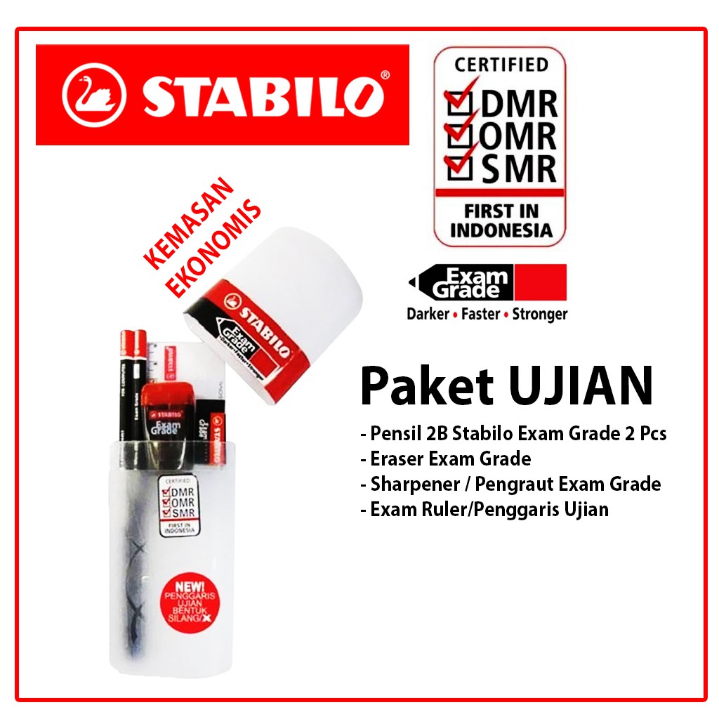 

Paket Ujian Pensil Stabilo Kemasan Ekonomis