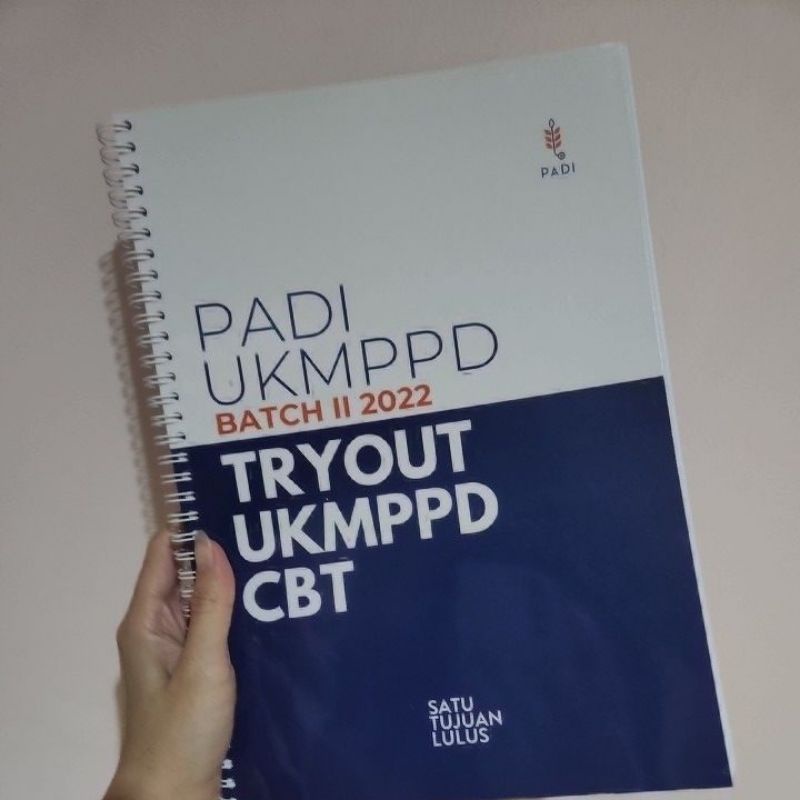 Buku CBT ukmppd batch 2 2022 padi