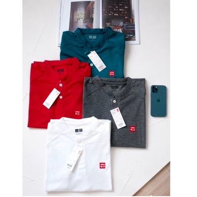 UNIQLO Men Piqui Shanghai Top | Kaos Pria