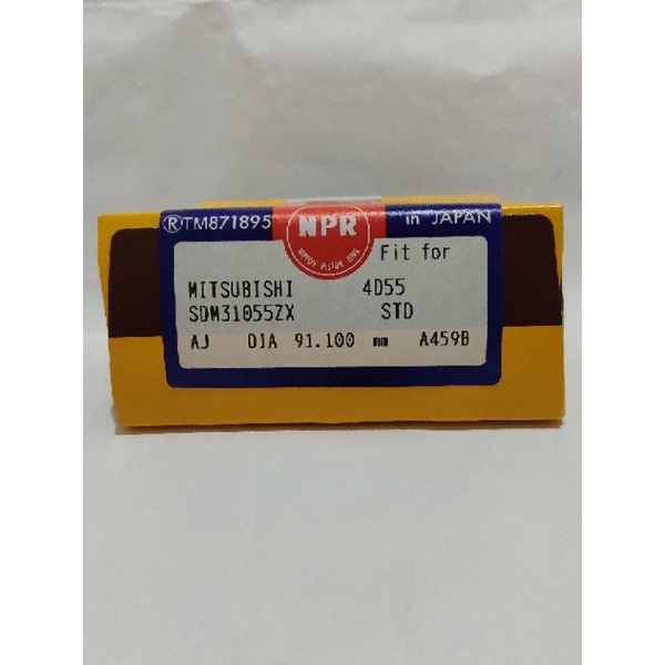 Ring Piston 4d55/4d56 (L039) NPR Japan asli