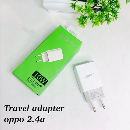 TRAVEL ADAPTER OPPO 10W KEPALA CHARGER CASAN OPPO 10W USB BATOK CHARER OPPO USB 10W