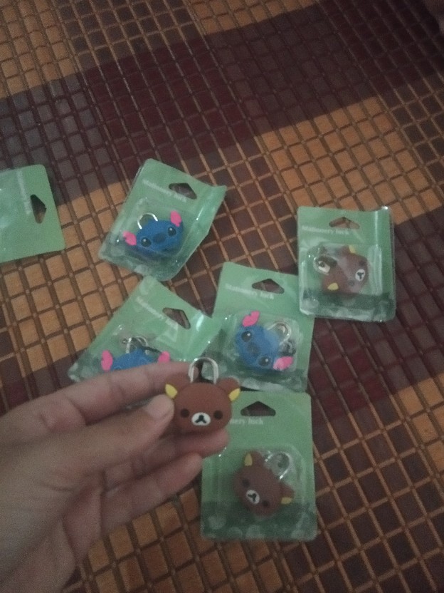 Gembok Mini Karakter Cute