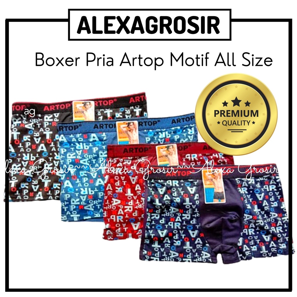 Boxer ARTOP MOTIF Sport - ALEXA GROSIR