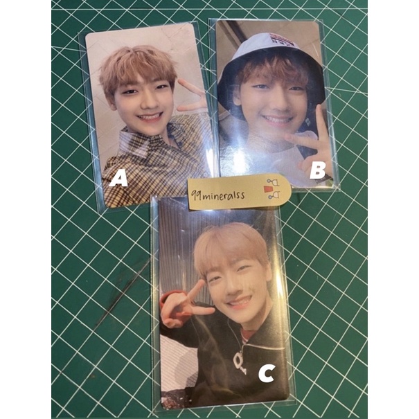 SUNGWON/WON CIIPHER 1THE9 UNDERNINETEEN UNDER19 PHOTOCARD PC