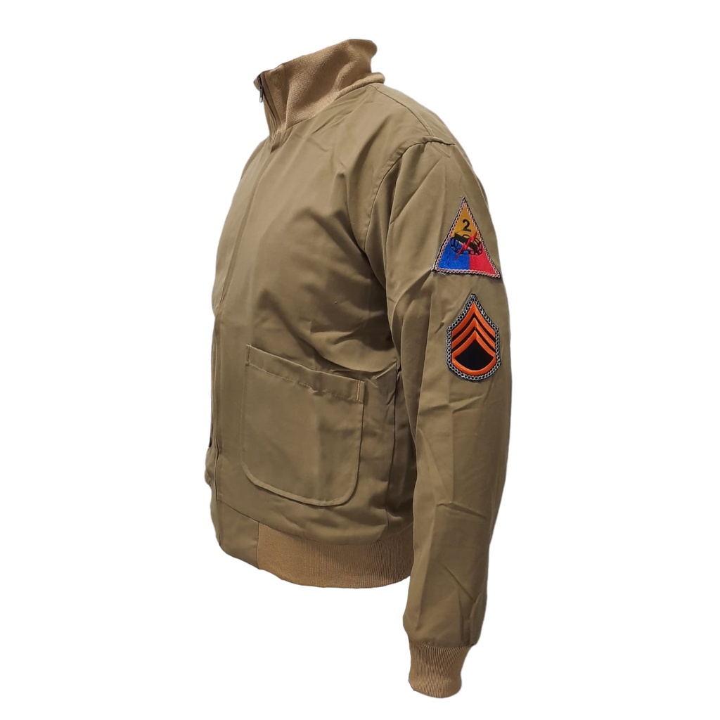 Fury jaket khaki/coyote/green army canvas lokal produk high quality