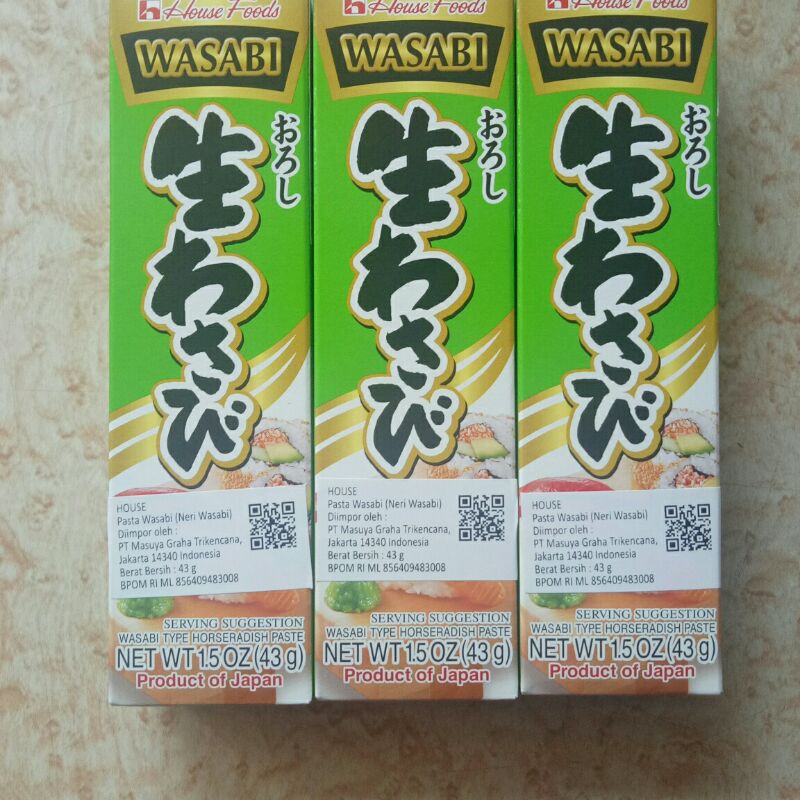 

House Pasta Wasabi - Neri Wasabi 43gr Product of Japan