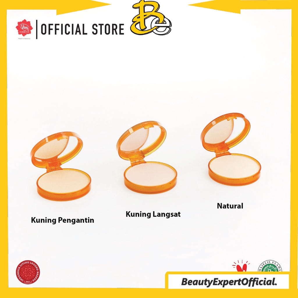⭐️ Beauty Expert ⭐️ VIVA Compact Powder Standard Classic Bedak Padat 19g