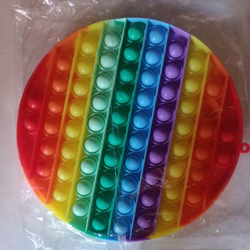 Pop it permainan anak-Bundar (besar)