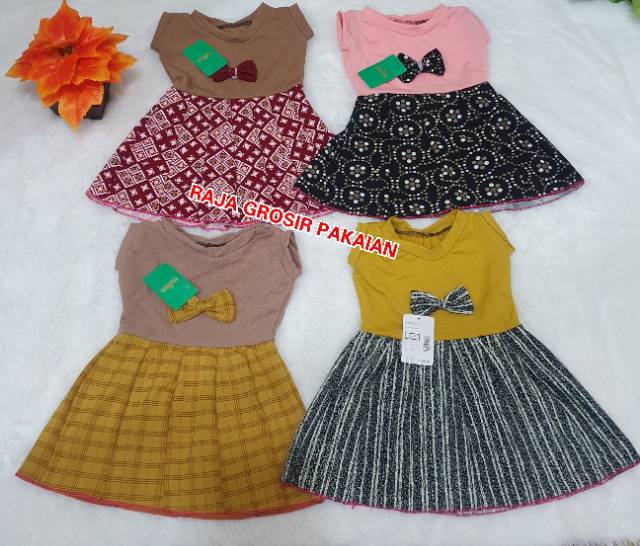 Dress Anak Yukensi Pita 0-7 Thn